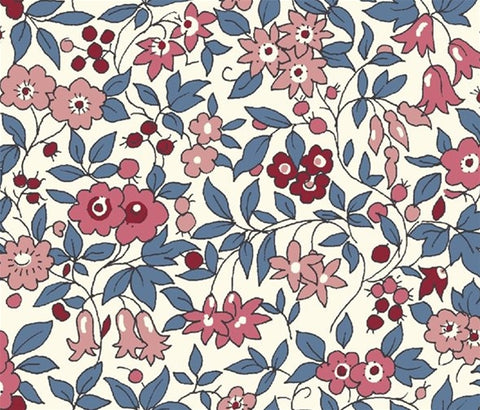 Sioe Flodau Gaeaf Liberty -Forget-me-not Ivory