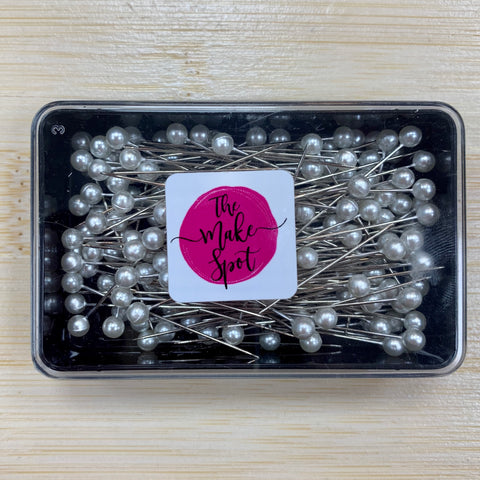 The Make Spot Pearl Head Craft Pins