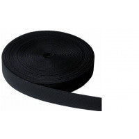 32mm Black Waistband Elastic