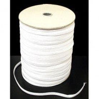 10mm White Elastic