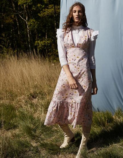 Patrwm Gwisg Liberty Beatrix Maxi