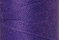 A swatch of Mettler Silk Finish 50 Thread Iris Blue 0030