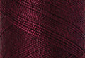 A swatch of Mettler Silk Finish 50 Thread Bordeaux 0109