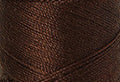 A swatch of Mettler Silk Finish 50 Thread Redwood 0263