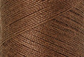 A swatch of Mettler Silk Finish 50 Thread Hazelnut 0281