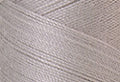 A swatch of Mettler Silk Finish 50 Thread Ash Mist 0331