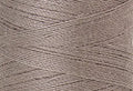 A swatch of Mettler Silk Finish 50 Thread Titan Gray 0413