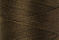 A swatch of Mettler Silk Finish 50 Thread Golden Brown 0667