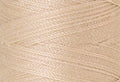 A swatch of Mettler Silk Finish 50 Thread Pine Nut 0779