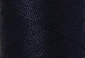 A swatch of Mettler Silk Finish 50 Thread Dark Blue 0827