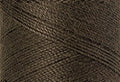A swatch of Mettler Silk Finish 50 Thread Olive 1043