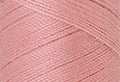 A swatch of Mettler Silk Finish 50 Thread Tea Rose 1063