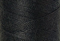 A swatch of Mettler Silk Finish 50 Thread Charcoal 1282