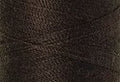 A swatch of Mettler Silk Finish 50 Thread Black Peppercorn 1382