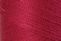 A swatch of Mettler Silk Finish 50 Thread Currant 1392