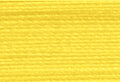 A swatch of Mettler Silk Finish 50 Thread Lemon Zest 3507