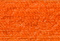 A swatch of Mettler Silk Finish 50 Thread Mandarin Orange 6255
