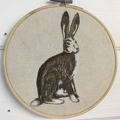 free motion hare made at The Make Spot