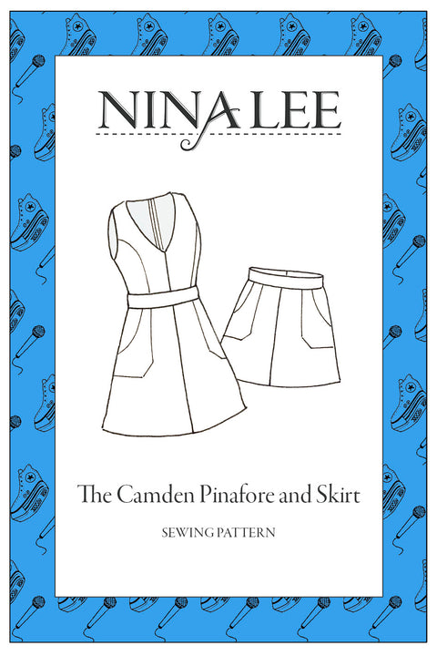 Nina Lee Camden Pinafore and Skirt Sewing Pattern