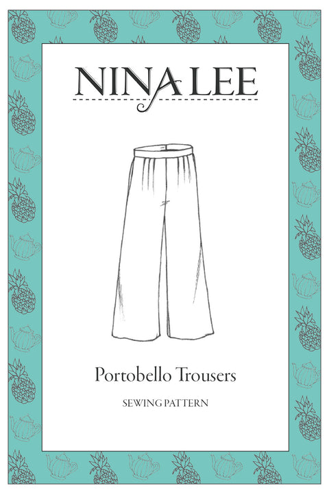 Nina Lee Portobello Trousers Sewing Pattern