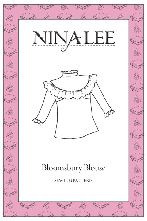 Nina Lee Bloomsbury Blouse Sewing Pattern