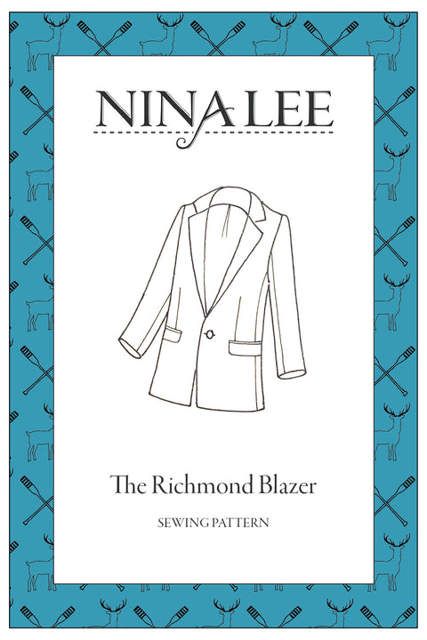 Nina Lee Richmond Blazer Sewing Pattern