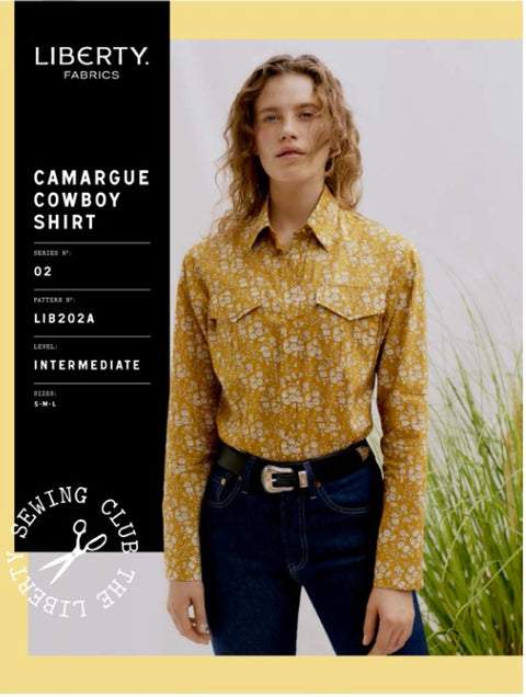 Liberty Carmargue Cowboy Shirt Pattern