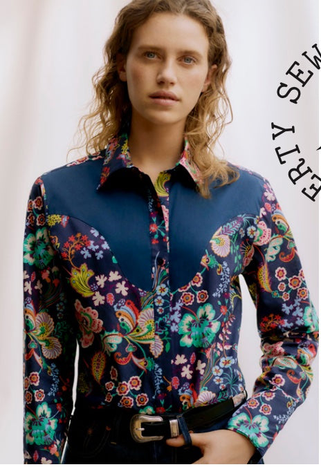 Liberty Carmargue Cowboy Shirt Pattern