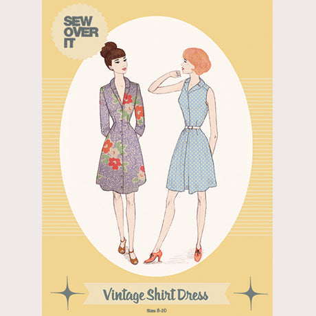 Sew Over It Vintage Shirt Dress Sewing Pattern