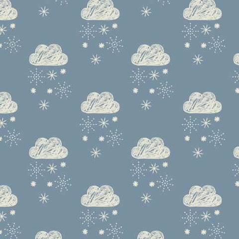 Image of Fabric-Dashwood-Studios-Snow-Clouds