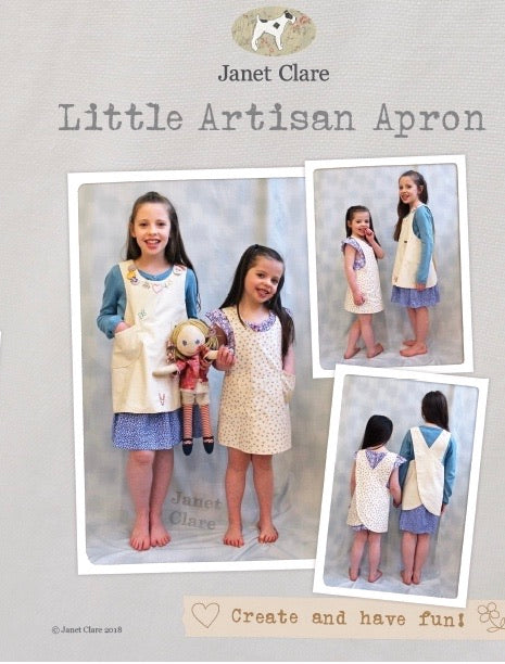 Janet Clare Little Artisan Apron Pattern