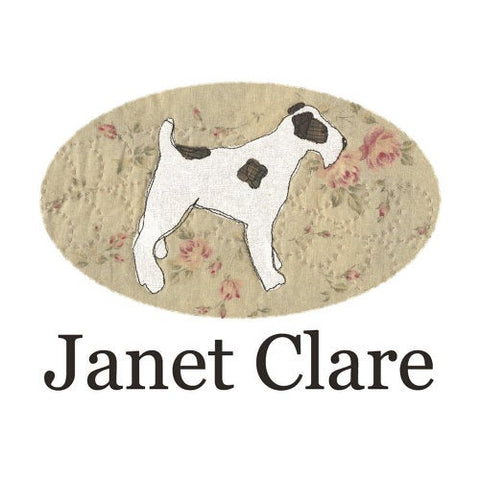 Janet Clare Patrwm Ffedog Artisan