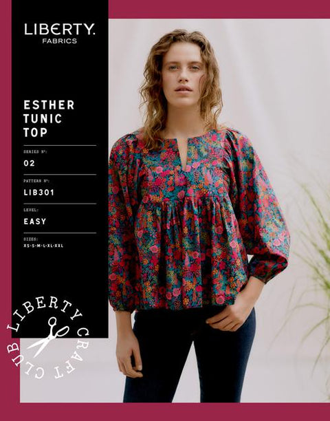 Patrwm Top tiwnig Liberty Esther