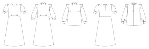 Nina Lee Park Lane Dress and Blouse Pattern